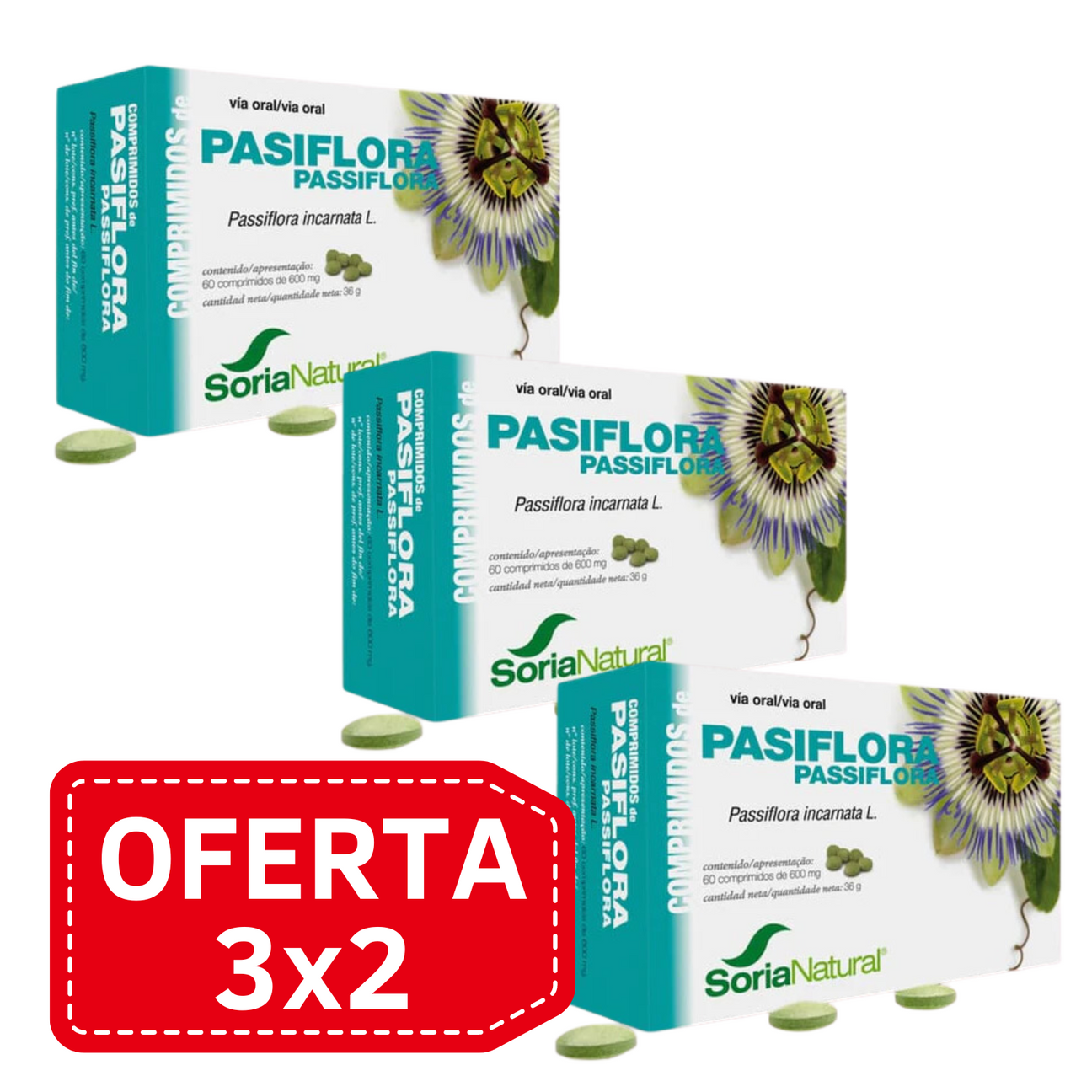 Pack 3x2 Fost Print Plus - Soria Natural